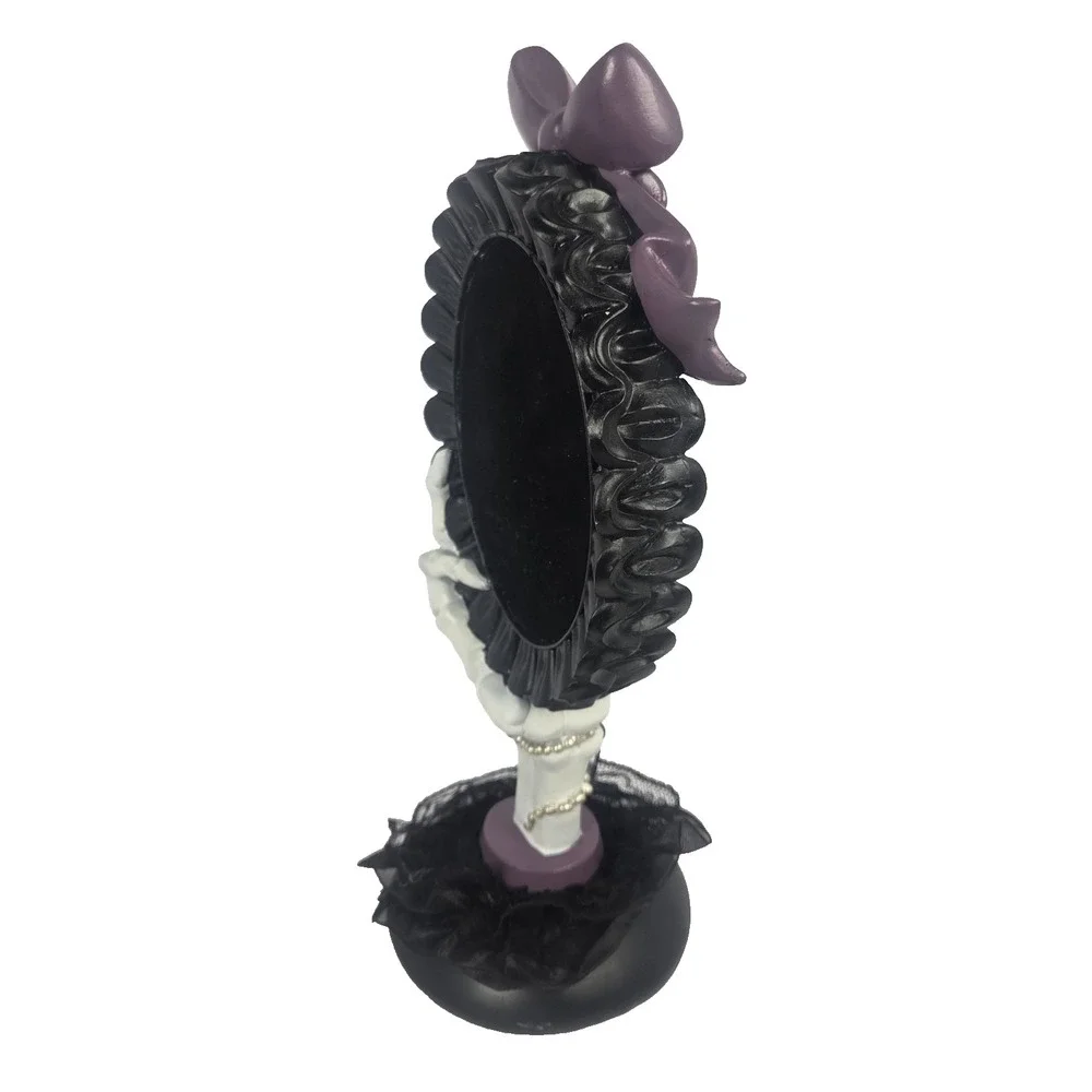 Bella Lux Skeleton Hand Vanity Mirror Medium Purple New Gothic Halloween Decor